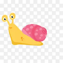 卡通可爱小动物装饰动物头像蜗牛-空若网 卡通可爱小动物装饰动物头像蜗牛-空若网