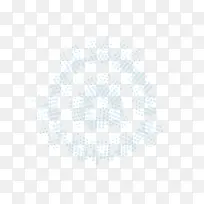 矢量蓝色圆点装饰图案-空若网 矢量蓝色圆点装饰图案-空若网