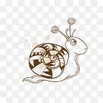 矢量动物蜗牛-空若网 矢量动物蜗牛-空若网