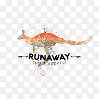 英文字母袋鼠装饰-空若网 英文字母袋鼠装饰-空若网