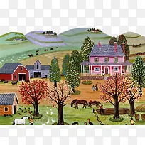 �ֻ��������װ�β廭-������