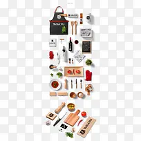 厨房工具套装PNG-空若网 厨房工具套装PNG-空若网