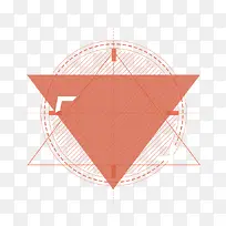 粉色的三角形-空若网 粉色的三角形-空若网