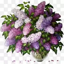 祝福画花神紫丁香-空若网 祝福画花神紫丁香-空若网