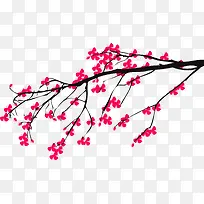 桃花边角装饰-空若网 桃花边角装饰-空若网