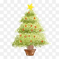 手绘圣诞树-空若网 手绘圣诞树-空若网