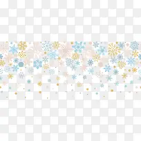 彩色手绘的雪花装饰-空若网 彩色手绘的雪花装饰-空若网