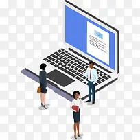 2.5D����칫�ʼǱ�����廭-������