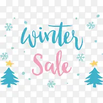 手写英文冬季促销-空若网 手写英文冬季促销-空若网