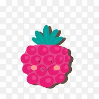 矢量卡通扁平化树莓-空若网 矢量卡通扁平化树莓-空若网