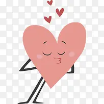 亲亲表情的爱心小人-空若网 亲亲表情的爱心小人-空若网