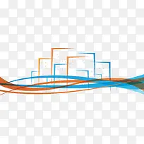 线条彩色背景海报促销素材-空若网 线条彩色背景海报促销素材-空若网