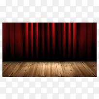 幕布地板背景-空若网 幕布地板背景-空若网