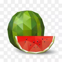 西瓜果实多边形-西瓜-空若网 西瓜果实多边形-西瓜-空若网