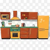 现代家居厨房装修-空若网 现代家居厨房装修-空若网