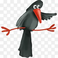 可爱黑色乌鸦-空若网 可爱黑色乌鸦-空若网