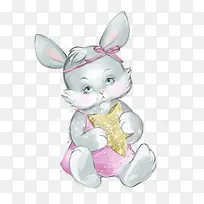 卡通可爱小动物装饰动物头像-空若网 卡通可爱小动物装饰动物头像-空若网