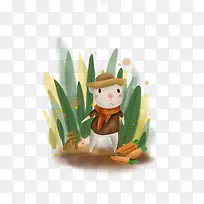 卡通可爱小动物装饰动物头像-空若网 卡通可爱小动物装饰动物头像-空若网