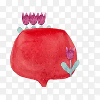 手绘花朵-空若网 手绘花朵-空若网