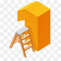 橙色建筑模型-空若网 橙色建筑模型-空若网