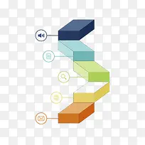 五彩楼梯-空若网 五彩楼梯-空若网