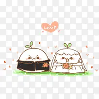 手绘结婚长草颜-空若网 手绘结婚长草颜-空若网