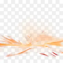 橙色清新光影效果元素-空若网 橙色清新光影效果元素-空若网