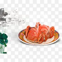 螃蟹食物古风-空若网 螃蟹食物古风-空若网