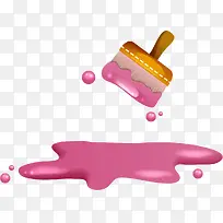 可爱粉色粉刷油漆-空若网 可爱粉色粉刷油漆-空若网