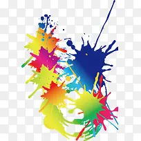 多彩油漆飞溅-空若网 多彩油漆飞溅-空若网