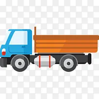 木质格栅矢量卡通货运卡车-空若网 木质格栅矢量卡通货运卡车-空若网