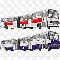 矢量手绘公交车-空若网 矢量手绘公交车-空若网