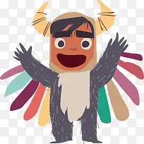 可爱搞怪的小男孩-空若网 可爱搞怪的小男孩-空若网