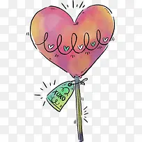 情人节红色爱心糖果-空若网 情人节红色爱心糖果-空若网