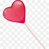 一个爱心草莓棒棒糖-空若网 一个爱心草莓棒棒糖-空若网