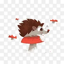 可爱的小刺猬-空若网 可爱的小刺猬-空若网