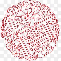 新年祥瑞png矢量素材-空若网 新年祥瑞png矢量素材-空若网