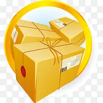 打了结的纸盒商品元素-空若网 打了结的纸盒商品元素-空若网