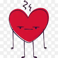 情人节可爱爱心小人-空若网 情人节可爱爱心小人-空若网