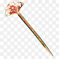 红色簪子-空若网 红色簪子-空若网