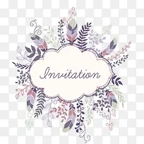 鲜花字体框架背景素材-空若网 鲜花字体框架背景素材-空若网