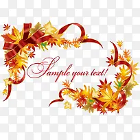 秋天矢量素材-空若网 秋天矢量素材-空若网