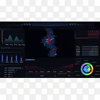 数据大屏、科技-空若网 数据大屏、科技-空若网