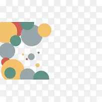 多彩绚丽圆圈ppt模板-空若网 多彩绚丽圆圈ppt模板-空若网