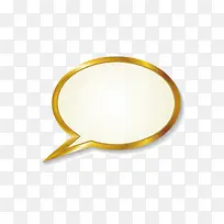 金色对话框促销标签-空若网 金色对话框促销标签-空若网