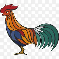 彩色公鸡-空若网 彩色公鸡-空若网