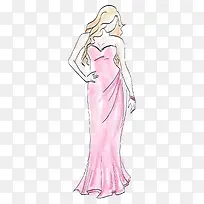 简约手绘卡通人物装饰服装设计图-空若网 简约手绘卡通人物装饰服装设计图-空若网