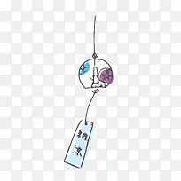 简约日系风格的风铃-空若网 简约日系风格的风铃-空若网