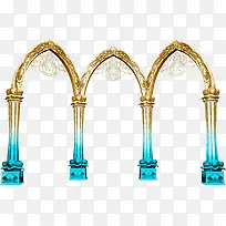 古老的彩色石柱-空若网 古老的彩色石柱-空若网