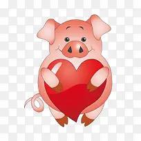 情人节卡通可爱小动物装饰设计动-空若网 情人节卡通可爱小动物装饰设计动-空若网